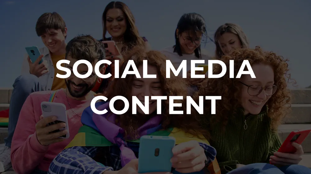 Social media content production