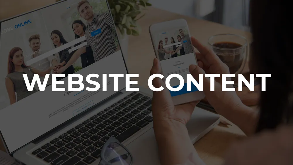 Website content video production